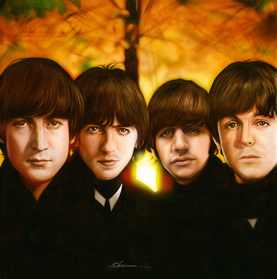 good day sunset beatles for sale print by shannon