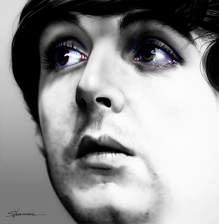 Paul McCartney The Eyes Have it The Beatles by Shannon