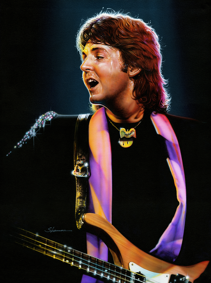 Wings Over America Paul McCartney print by Shannon
